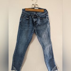 Loft cropped jeans